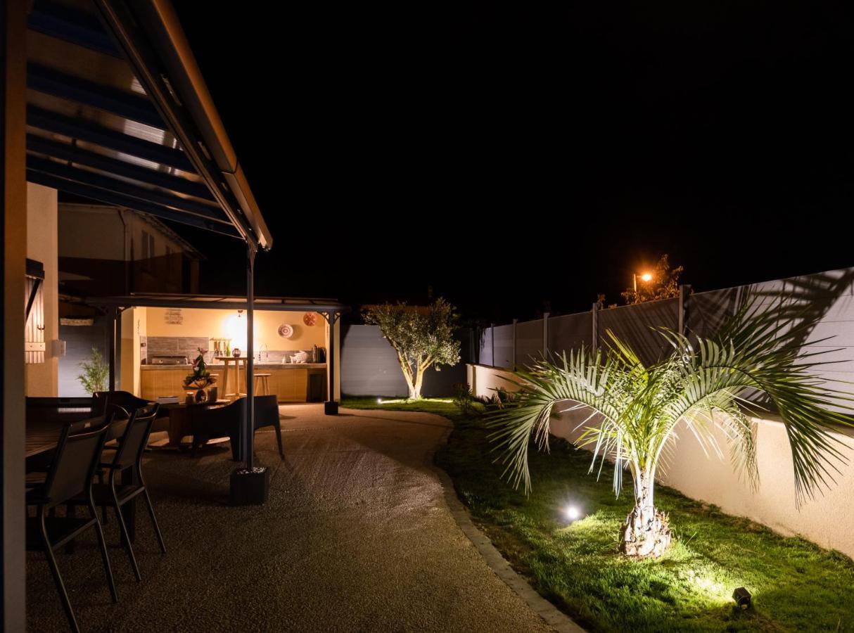 Villa Des Oliviers Sublime Villa Avec Piscine Chauffee Et Privee Et Baby Foot Bon-Encontre Eksteriør bilde